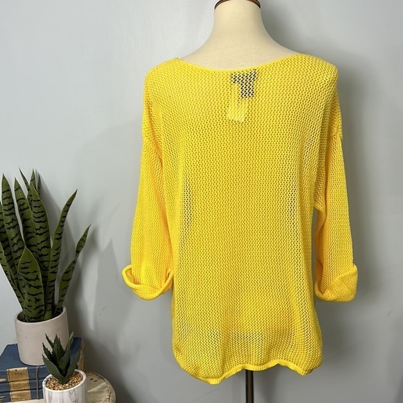 Lane Bryant sweater NWT Yellow - Picture 5 of 7